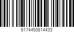 Código de barras (EAN, GTIN, SKU, ISBN): '6174450814433'