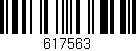 Código de barras (EAN, GTIN, SKU, ISBN): '617563'