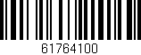 Código de barras (EAN, GTIN, SKU, ISBN): '61764100'