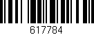 Código de barras (EAN, GTIN, SKU, ISBN): '617784'