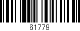 Código de barras (EAN, GTIN, SKU, ISBN): '61779'
