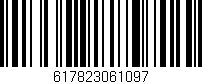 Código de barras (EAN, GTIN, SKU, ISBN): '617823061097'