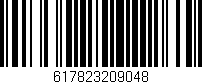 Código de barras (EAN, GTIN, SKU, ISBN): '617823209048'