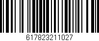 Código de barras (EAN, GTIN, SKU, ISBN): '617823211027'