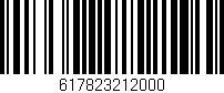 Código de barras (EAN, GTIN, SKU, ISBN): '617823212000'