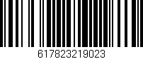 Código de barras (EAN, GTIN, SKU, ISBN): '617823219023'