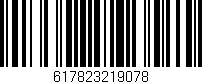 Código de barras (EAN, GTIN, SKU, ISBN): '617823219078'