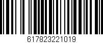 Código de barras (EAN, GTIN, SKU, ISBN): '617823221019'