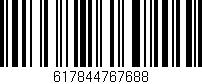Código de barras (EAN, GTIN, SKU, ISBN): '617844767688'