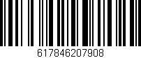 Código de barras (EAN, GTIN, SKU, ISBN): '617846207908'