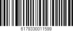 Código de barras (EAN, GTIN, SKU, ISBN): '6179330011599'