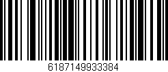 Código de barras (EAN, GTIN, SKU, ISBN): '6187149933384'