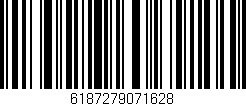Código de barras (EAN, GTIN, SKU, ISBN): '6187279071628'