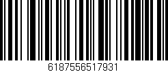 Código de barras (EAN, GTIN, SKU, ISBN): '6187556517931'