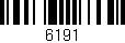 Código de barras (EAN, GTIN, SKU, ISBN): '6191'