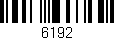 Código de barras (EAN, GTIN, SKU, ISBN): '6192'