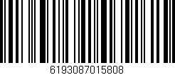 Código de barras (EAN, GTIN, SKU, ISBN): '6193087015808'
