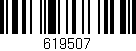 Código de barras (EAN, GTIN, SKU, ISBN): '619507'