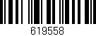 Código de barras (EAN, GTIN, SKU, ISBN): '619558'