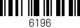 Código de barras (EAN, GTIN, SKU, ISBN): '6196'