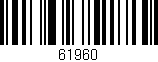 Código de barras (EAN, GTIN, SKU, ISBN): '61960'