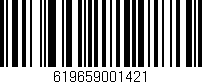 Código de barras (EAN, GTIN, SKU, ISBN): '619659001421'