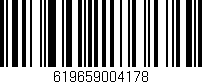 Código de barras (EAN, GTIN, SKU, ISBN): '619659004178'