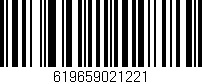 Código de barras (EAN, GTIN, SKU, ISBN): '619659021221'
