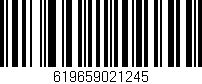 Código de barras (EAN, GTIN, SKU, ISBN): '619659021245'