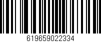 Código de barras (EAN, GTIN, SKU, ISBN): '619659022334'