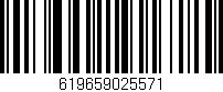 Código de barras (EAN, GTIN, SKU, ISBN): '619659025571'