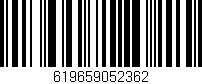 Código de barras (EAN, GTIN, SKU, ISBN): '619659052362'