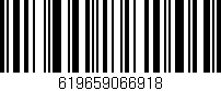 Código de barras (EAN, GTIN, SKU, ISBN): '619659066918'