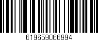 Código de barras (EAN, GTIN, SKU, ISBN): '619659066994'