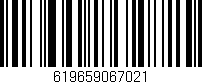 Código de barras (EAN, GTIN, SKU, ISBN): '619659067021'