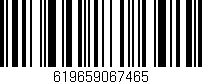 Código de barras (EAN, GTIN, SKU, ISBN): '619659067465'