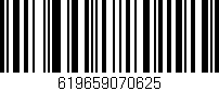 Código de barras (EAN, GTIN, SKU, ISBN): '619659070625'