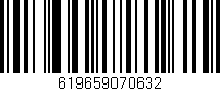 Código de barras (EAN, GTIN, SKU, ISBN): '619659070632'