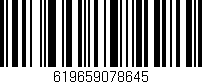 Código de barras (EAN, GTIN, SKU, ISBN): '619659078645'