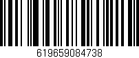 Código de barras (EAN, GTIN, SKU, ISBN): '619659084738'