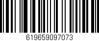 Código de barras (EAN, GTIN, SKU, ISBN): '619659097073'