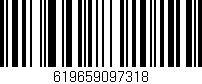 Código de barras (EAN, GTIN, SKU, ISBN): '619659097318'