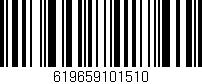 Código de barras (EAN, GTIN, SKU, ISBN): '619659101510'
