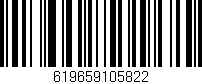 Código de barras (EAN, GTIN, SKU, ISBN): '619659105822'