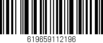 Código de barras (EAN, GTIN, SKU, ISBN): '619659112196'