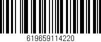 Código de barras (EAN, GTIN, SKU, ISBN): '619659114220'