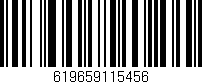Código de barras (EAN, GTIN, SKU, ISBN): '619659115456'