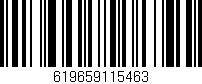 Código de barras (EAN, GTIN, SKU, ISBN): '619659115463'