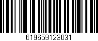 Código de barras (EAN, GTIN, SKU, ISBN): '619659123031'
