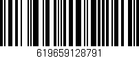 Código de barras (EAN, GTIN, SKU, ISBN): '619659128791'